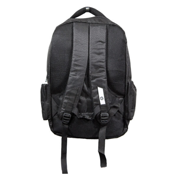 Black Laptop Backpack with Safety Pouch | 15.6 Inch