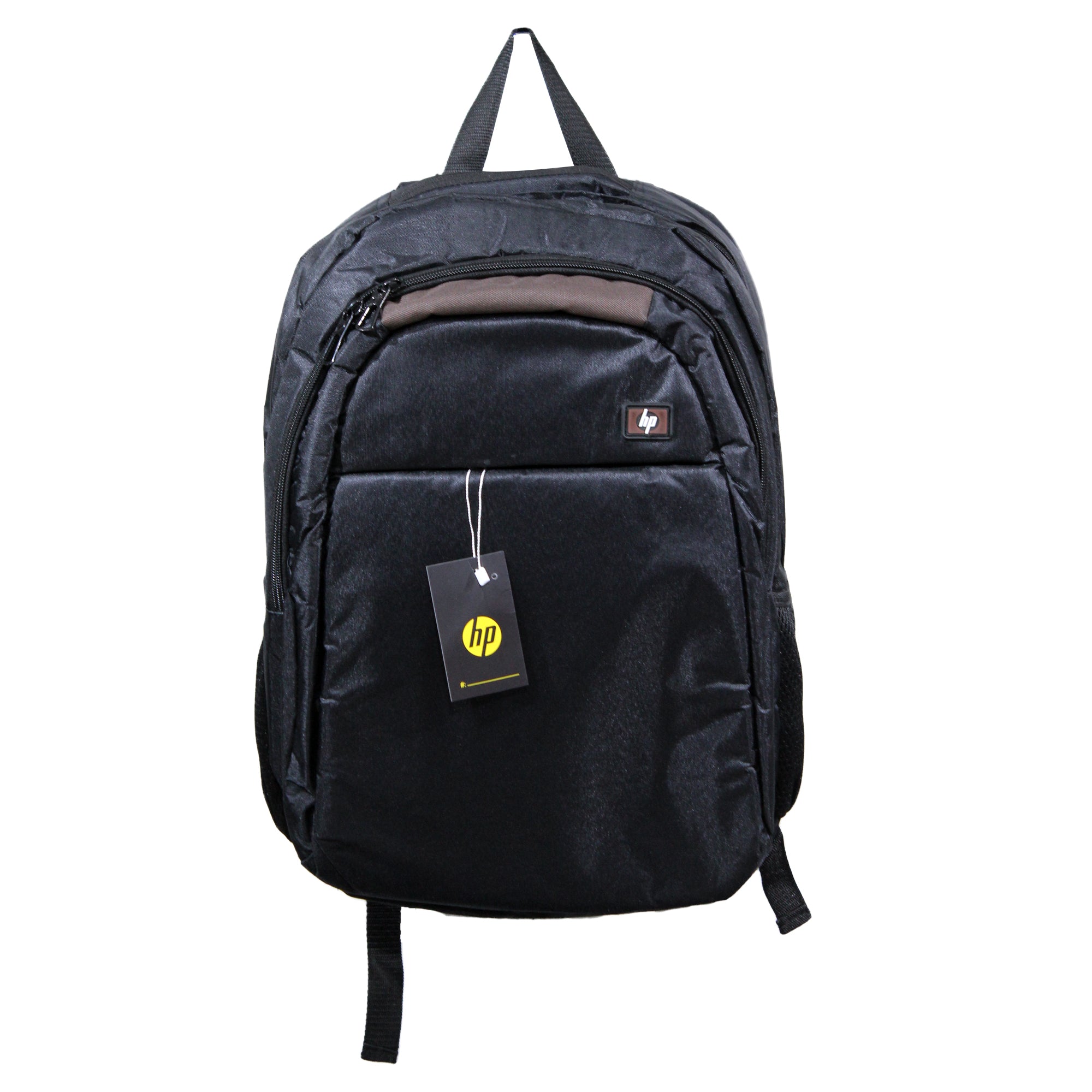 Black Laptop Backpack with Rain Cover