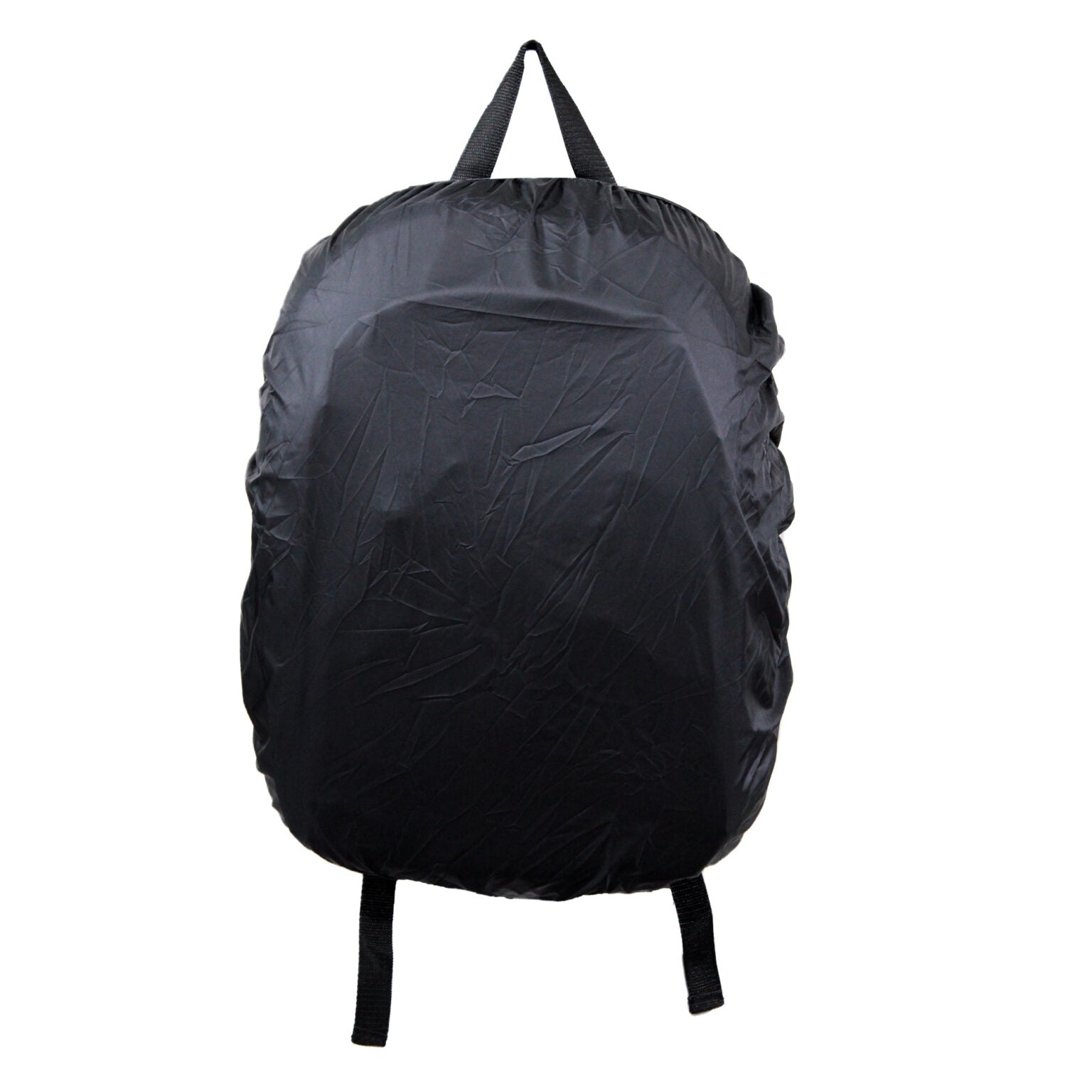 Black Laptop Backpack with Rain Cover