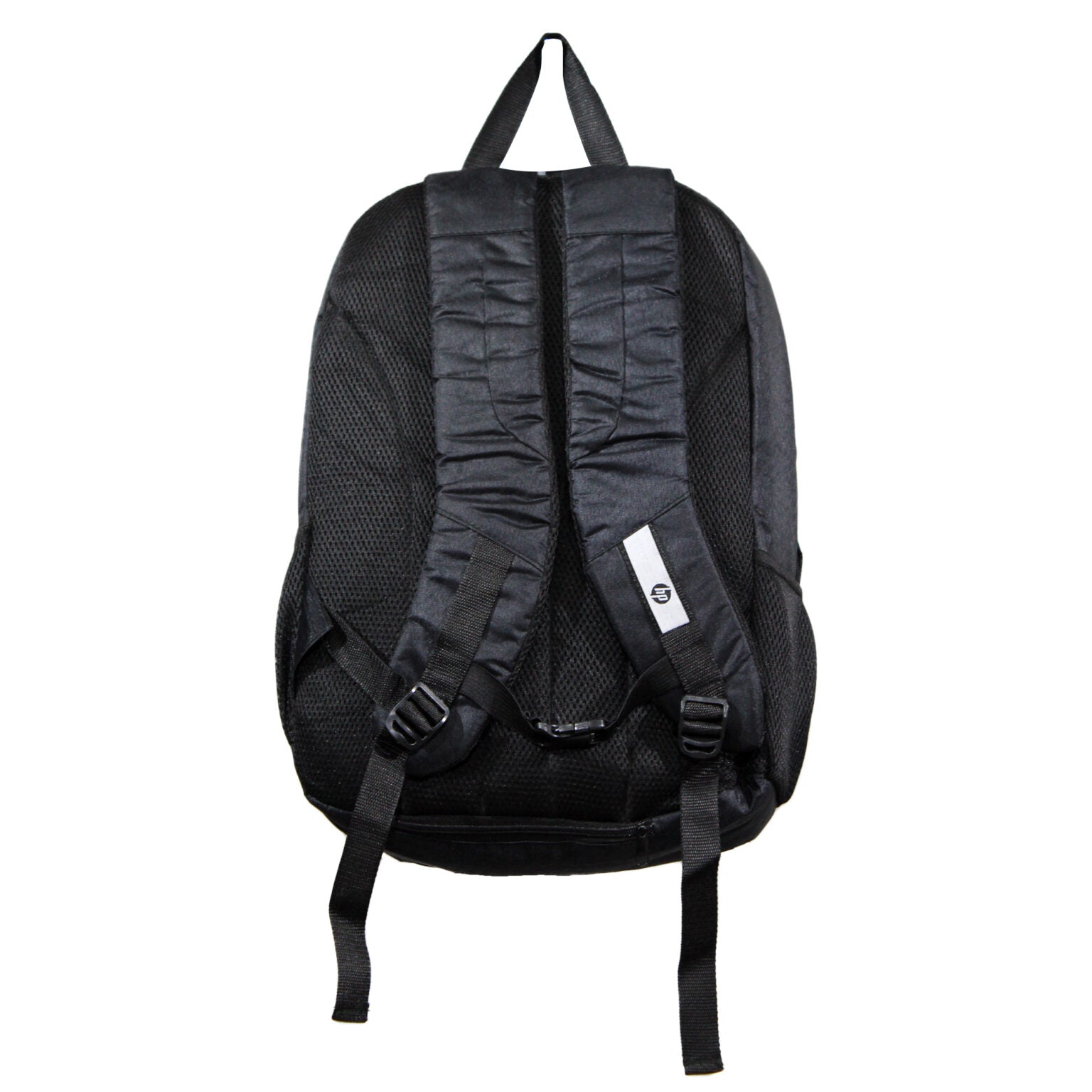 Black Laptop Backpack with Rain Cover